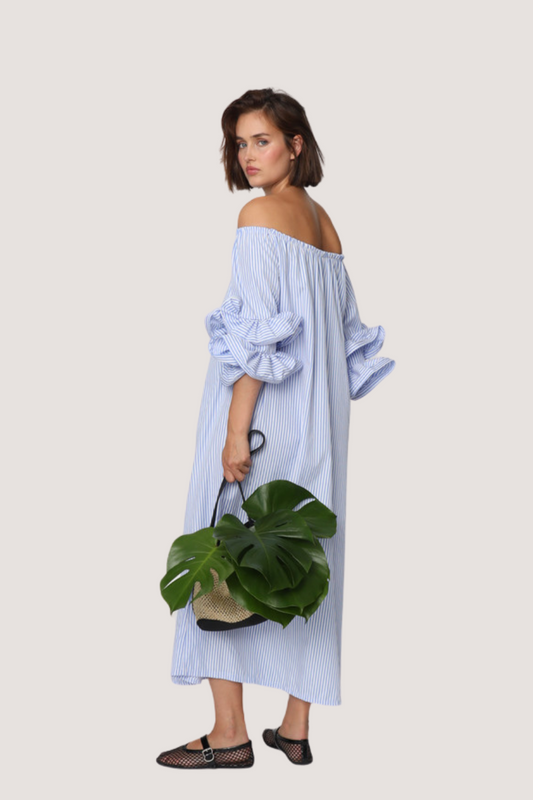 CRÁS - ITACRAS DRESS - BLUE STRIPE