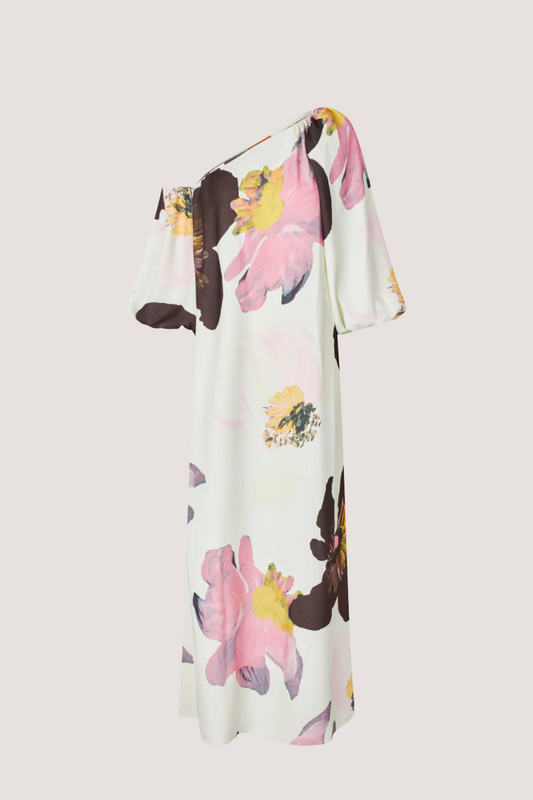 STINE GOYA - STRUCTURED OFF-SHOULDER DRESS - WILD FLOWER