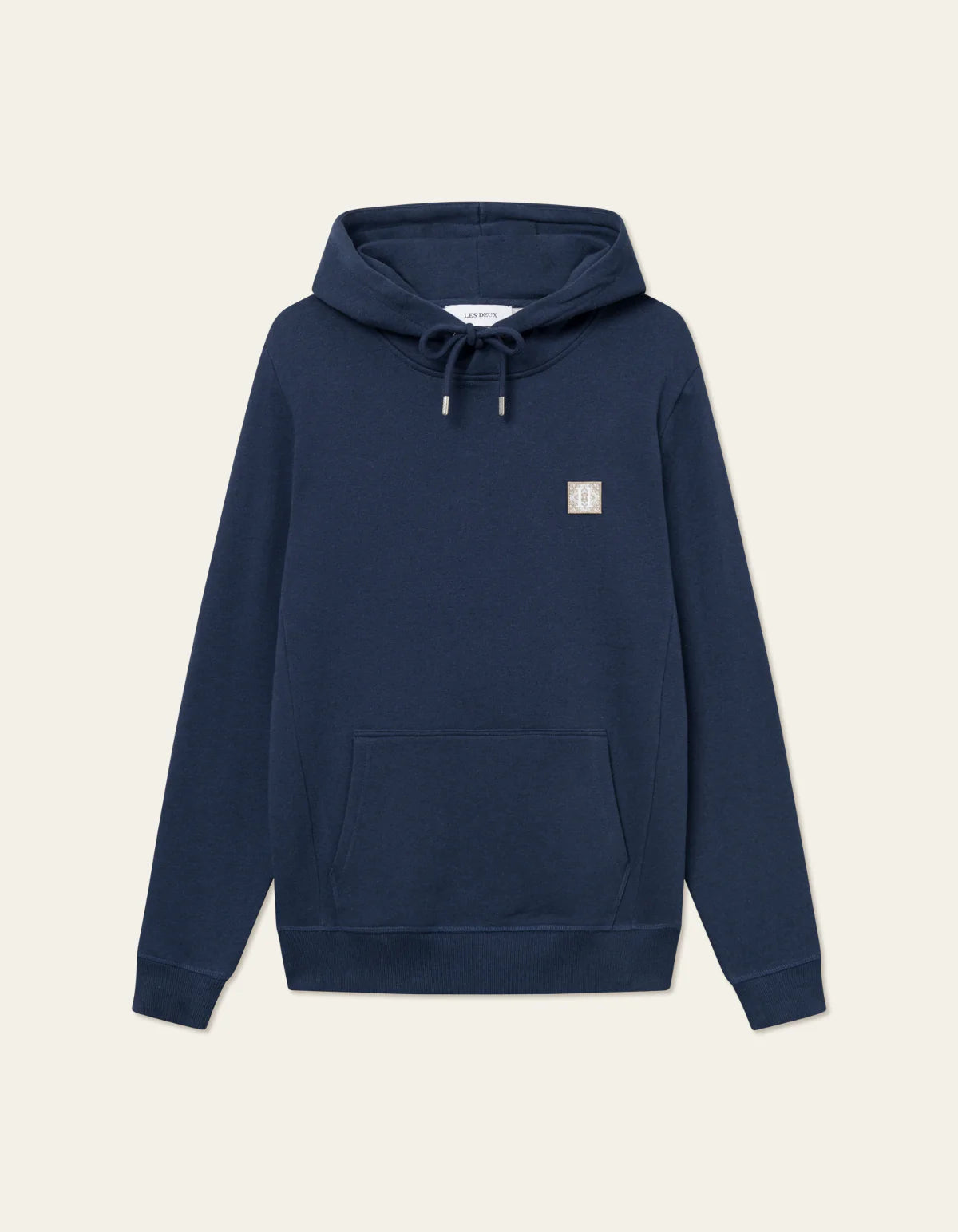 LES DEUX - PIECE 2.0 HOODIE - BLUEPRINT MELANGE