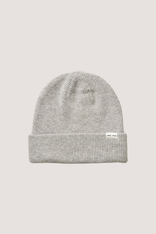 SAMSØE SAMSØE - THE BEANIE - GREY MEL.