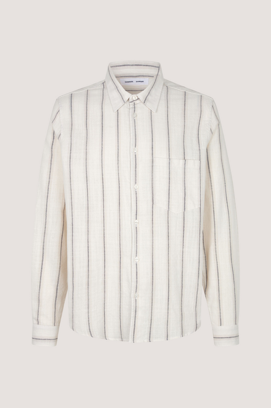 SAMSØE SAMSØE - LIAM FP SHIRT - SEDONA SAGE ST.