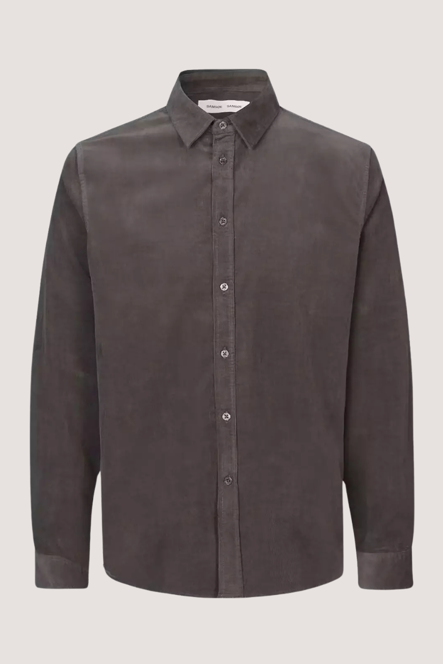 SAMSØE SAMSØE - SALIAM NX SHIRT - VOLCANIC ASH