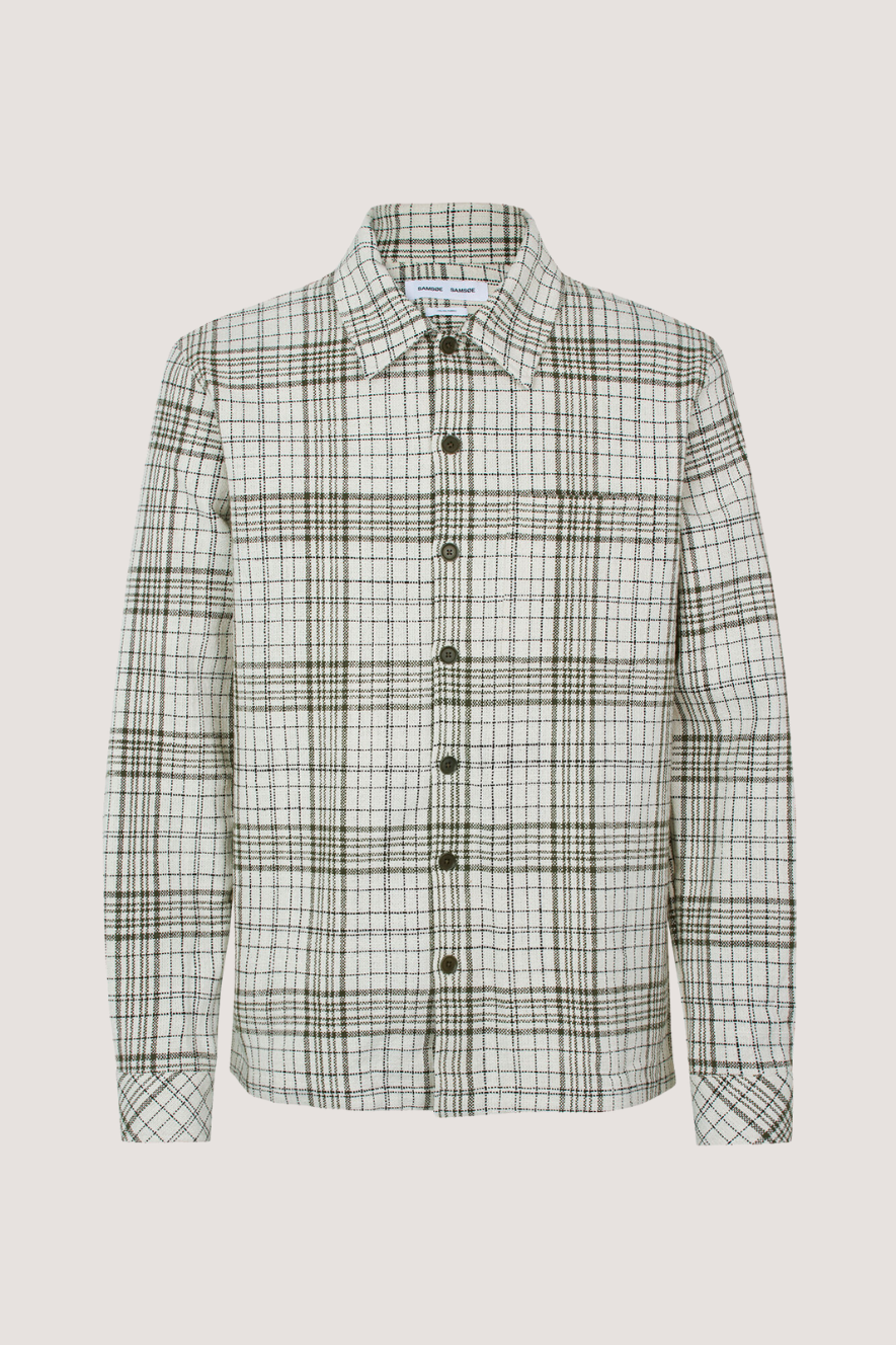 SAMSØE SAMSØE - TAKA JS SHIRT - DUSTY OLIVE CH.
