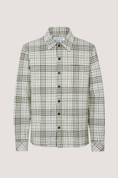 SAMSØE SAMSØE - TAKA JS SHIRT - DUSTY OLIVE CH.