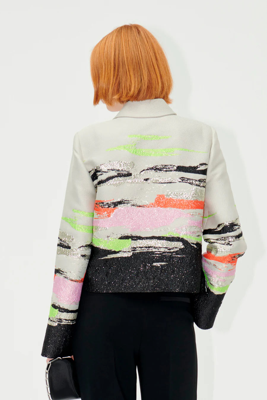 STINE GOYA - SGKIANA JACKET - ABSTRACT STROKES