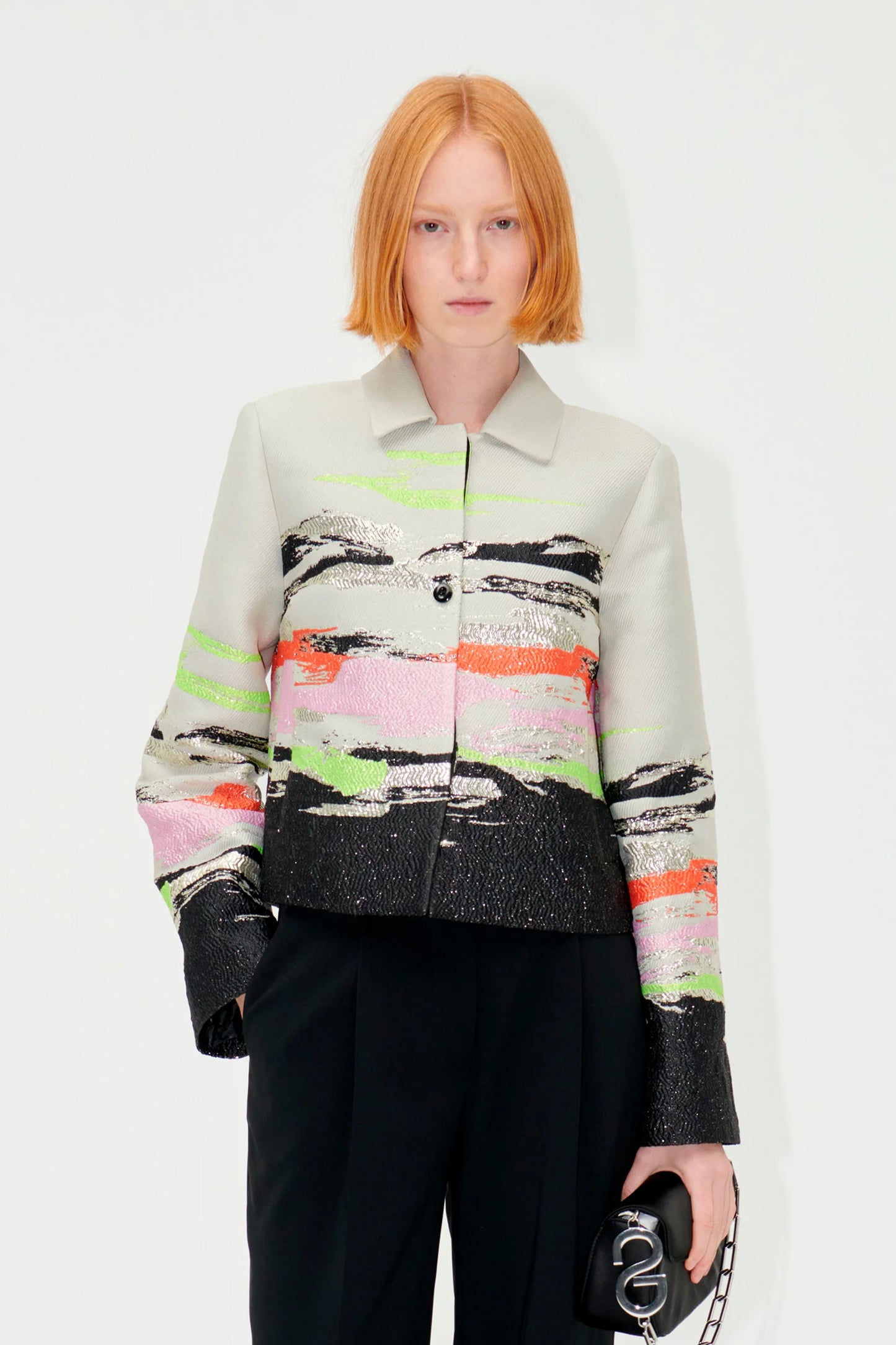 STINE GOYA - SGKIANA JACKET - ABSTRACT STROKES