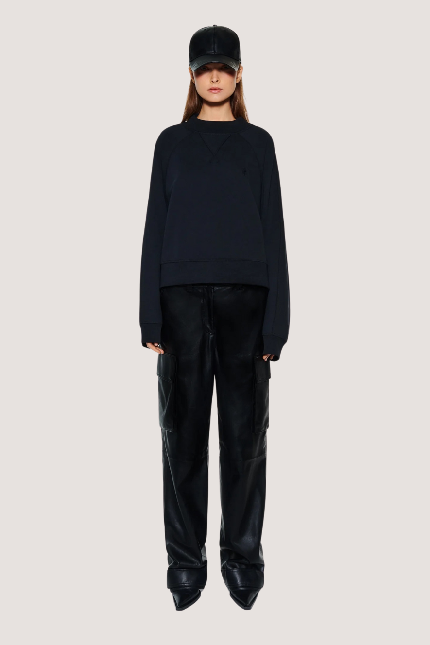 STAND STUDIO - ASHA CARGO PANTS - BLACK