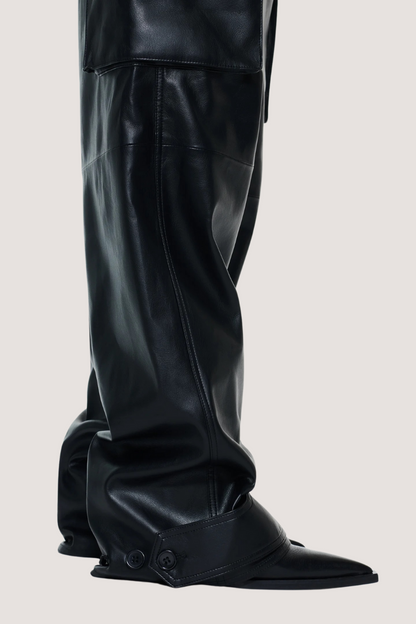 STAND STUDIO - ASHA CARGO PANTS - BLACK