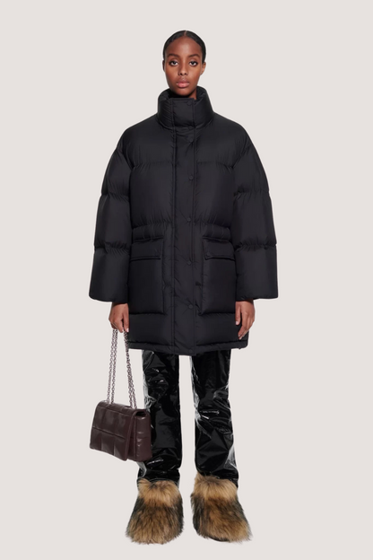 STAND STUDIO - EDAN COAT - BLACK