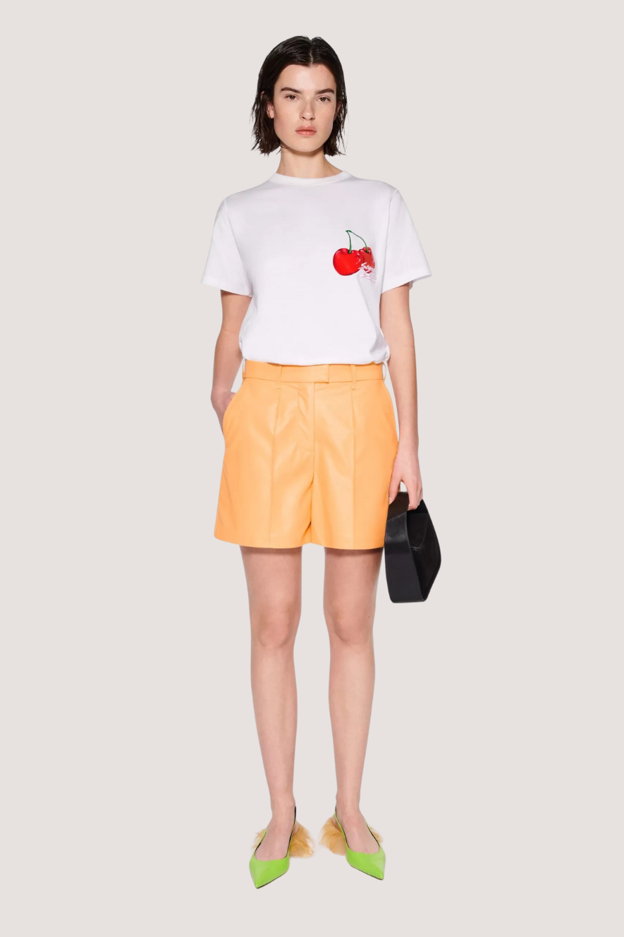 STAND STUDIO - KRISTY SHORTS - PEACH HONEY