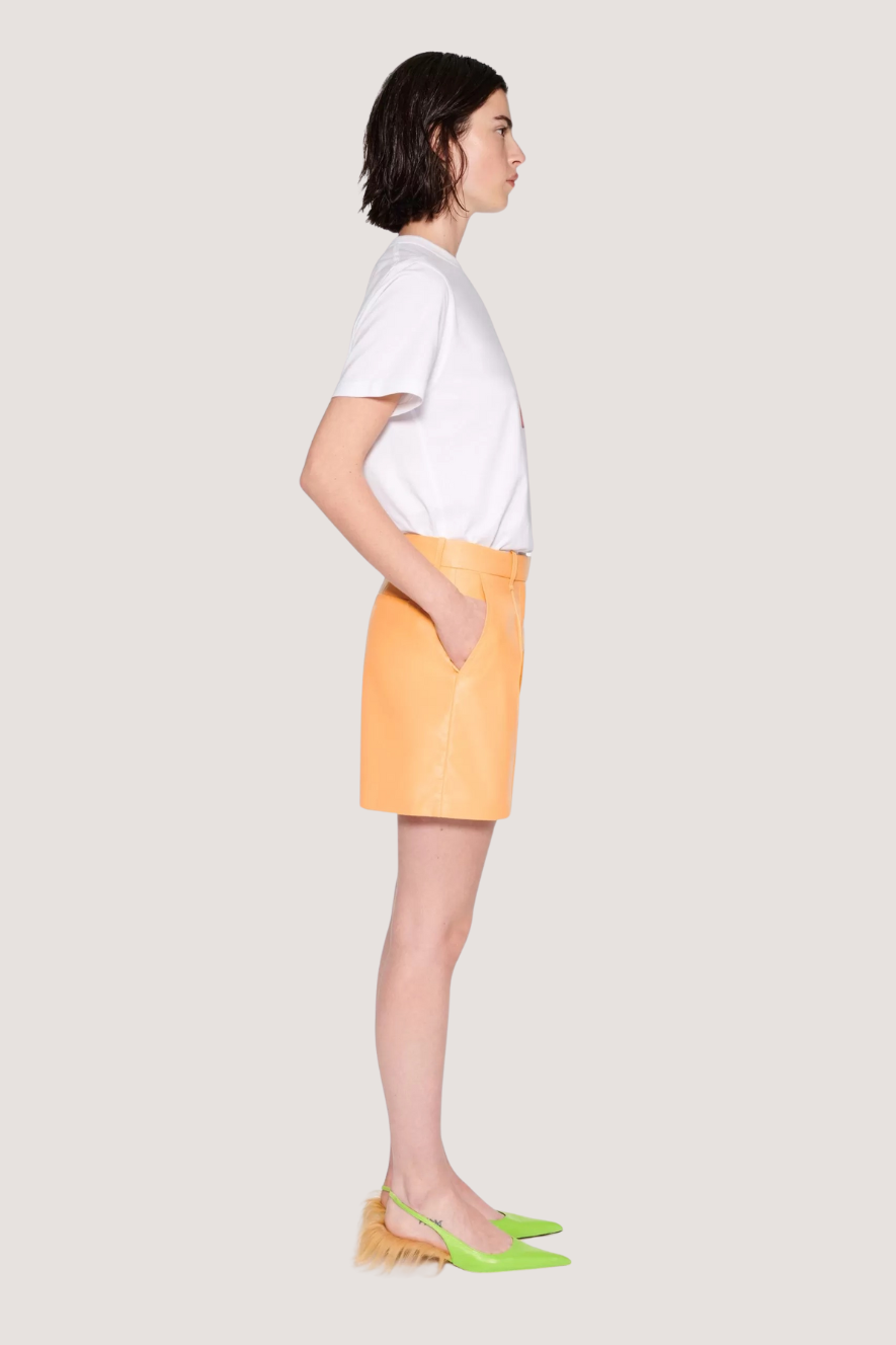 STAND STUDIO - KRISTY SHORTS - PEACH HONEY