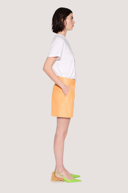 STAND STUDIO - KRISTY SHORTS - PEACH HONEY