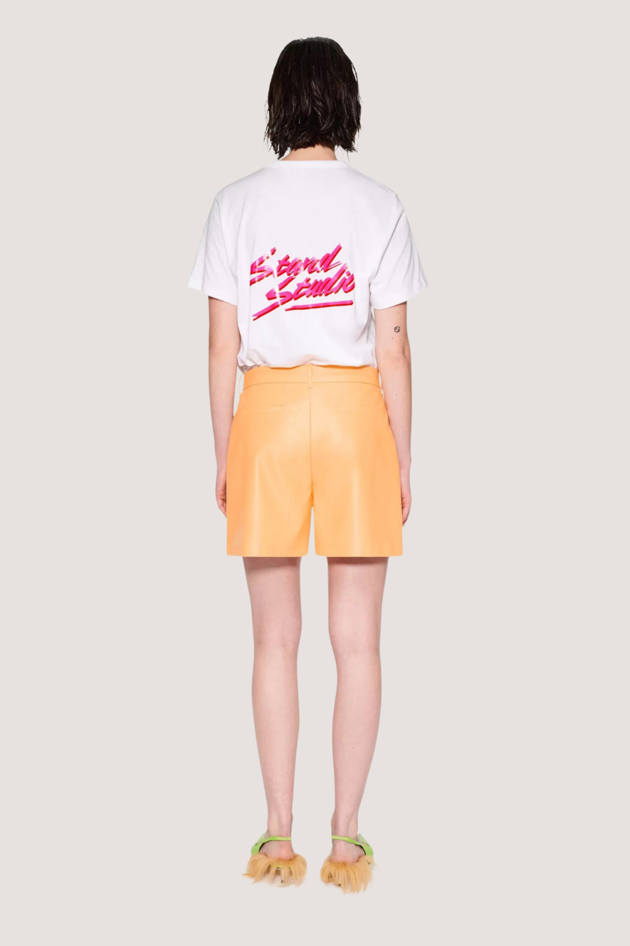 STAND STUDIO - KRISTY SHORTS - PEACH HONEY
