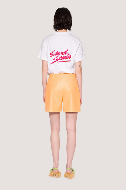 STAND STUDIO - KRISTY SHORTS - PEACH HONEY
