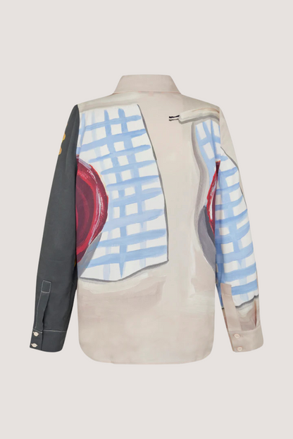 STINE GOYA - LONG SLEEVE SHIRT - LEMONS ON A PLATE