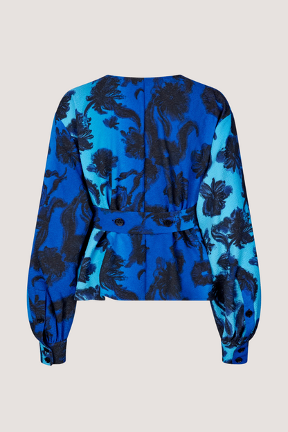 STINE GOYA - SGARLENE BLOUSE - OIL PASTEL ANEMONE