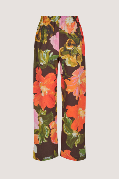 STINE GOYA - SGFATOU PANTS - SUMMER NIGHT POPPIES
