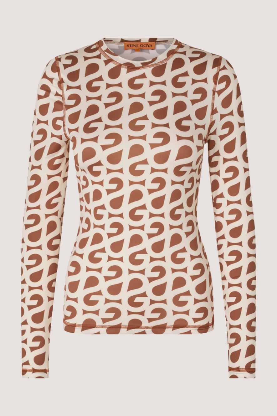 STINE GOYA - SGJUNO BLOUSE - SG LOGO