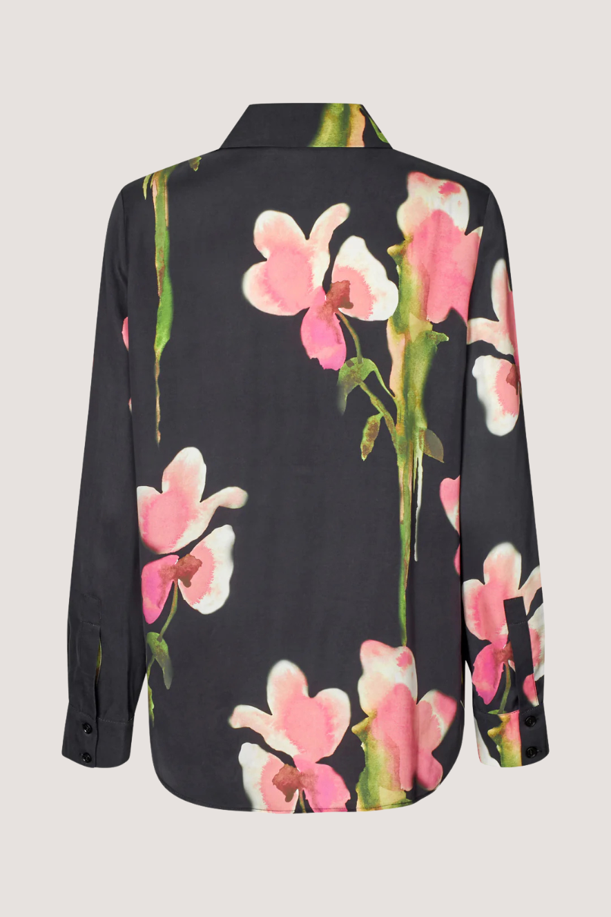 STINE GOYA - LONG SLEEVE SHIRT - MELTING FLOWERS