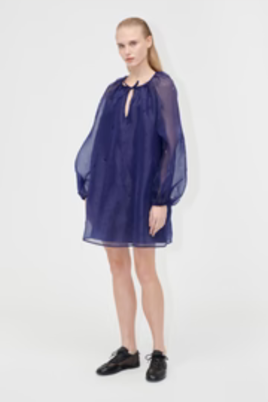 STINE GOYA - SHORT BOW DRESS - DITZY FLORAL