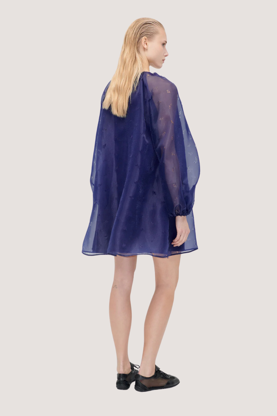 STINE GOYA - SHORT BOW DRESS - DITZY FLORAL