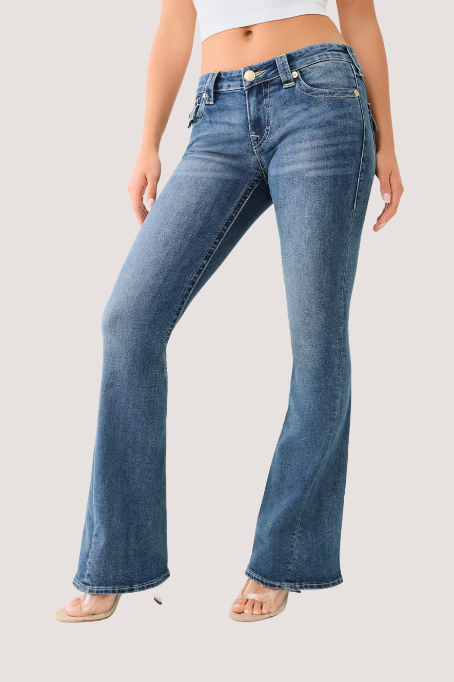 TRUE RELIGION - JOEY LOW RISE FLARE - ARABELLA