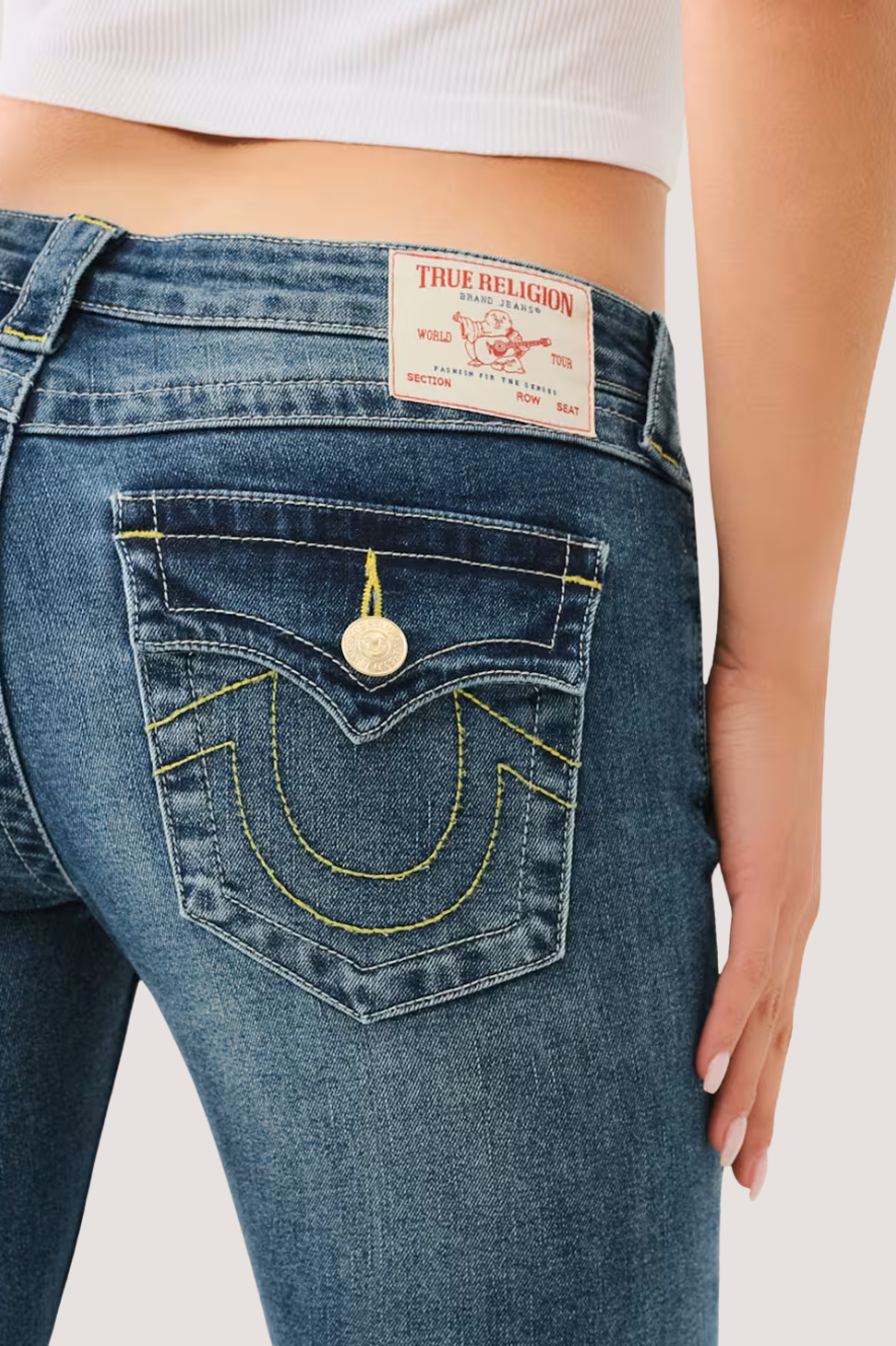 TRUE RELIGION - JOEY LOW RISE FLARE - ARABELLA