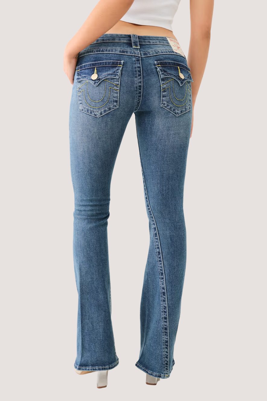 TRUE RELIGION - JOEY LOW RISE FLARE - ARABELLA