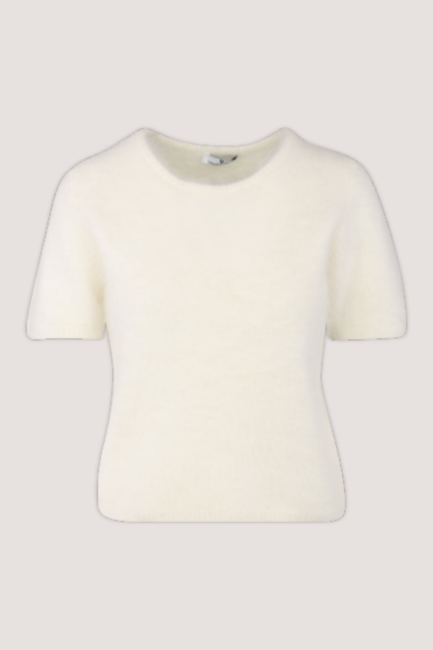 URBAN PIONEERS - ABBY KNIT TOP - CREAM