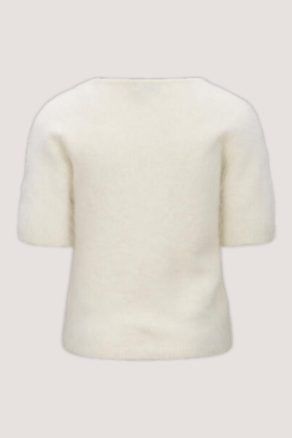 URBAN PIONEERS - ABBY KNIT TOP - CREAM