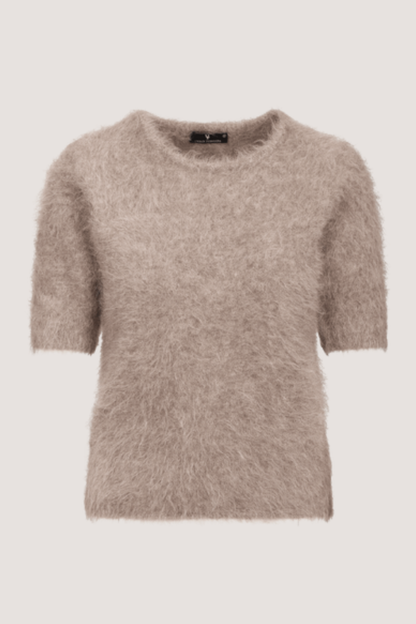 URBAN PIONEERS - ABBY KNIT TOP - DARK SAND