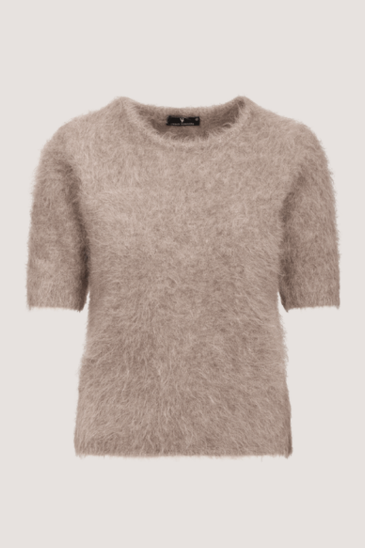 URBAN PIONEERS - ABBY KNIT TOP - DARK SAND