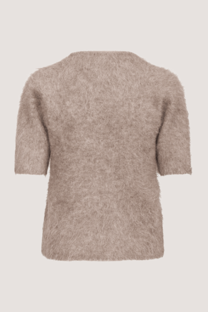 URBAN PIONEERS - ABBY KNIT TOP - DARK SAND
