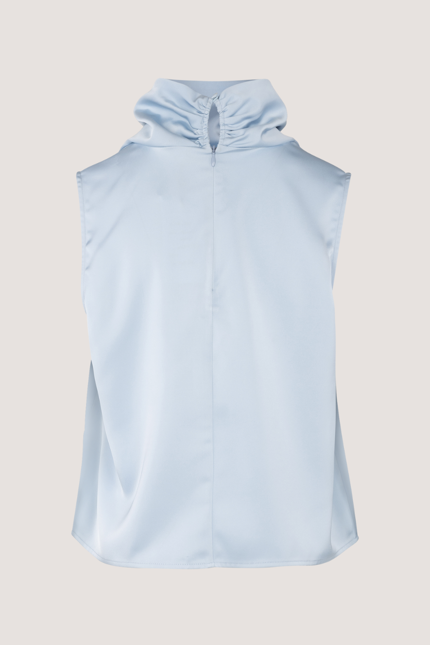 URBAN PIONEERS - ELLINOR TOP - LIGHT BLUE