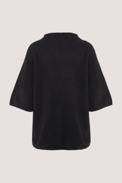 URBAN PIONEERS - MARYGRACE KNIT TOP - BLACK