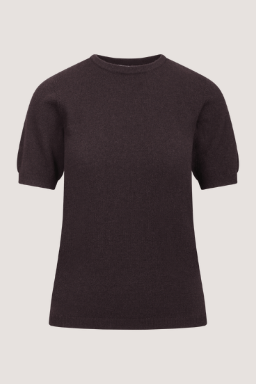 URBAN PIONEERS - MERTINA SS TOP - DARK BROWN