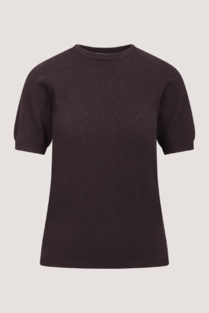 URBAN PIONEERS - MERTINA SS TOP - DARK BROWN