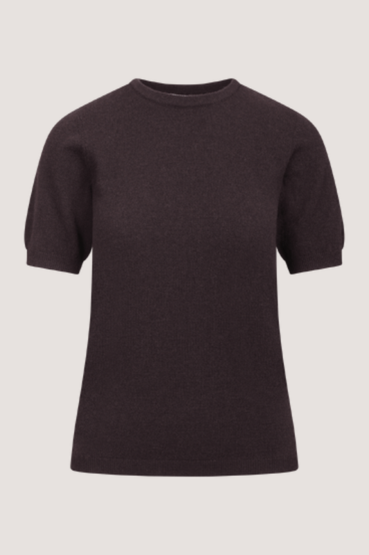 URBAN PIONEERS - MERTINA SS TOP - DARK BROWN