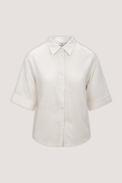 URBAN PIONEERS - NEMI SS SHIRT - LIGHT SAND