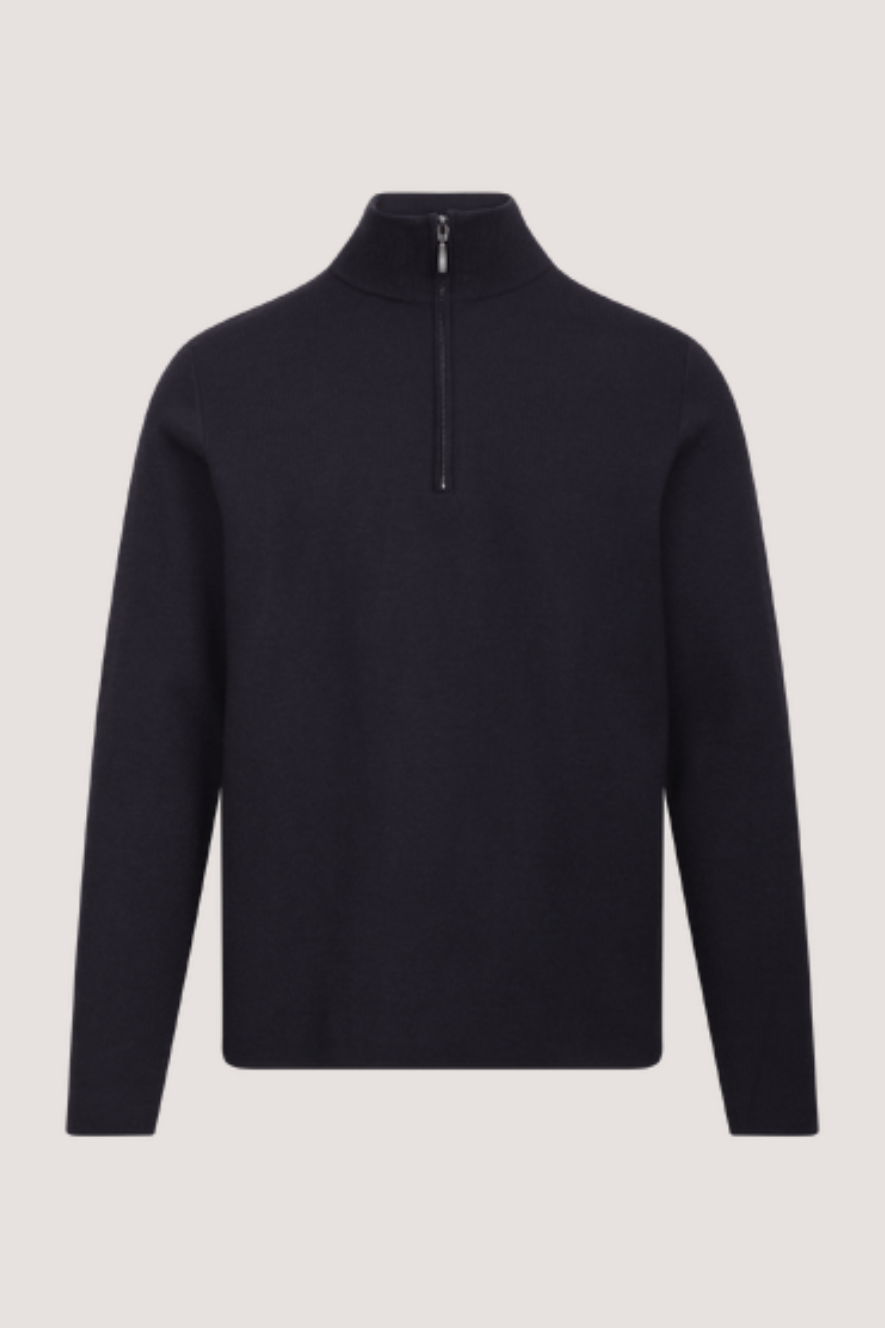 URBAN PIONEERS - SUCCA HALF-ZIP - DARK NAVY