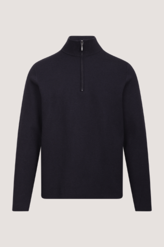 URBAN PIONEERS - SUCCA HALF-ZIP - DARK NAVY