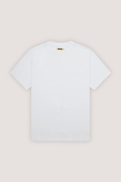 WOODBIRD - WBBAINE BASE TEE - WHITE