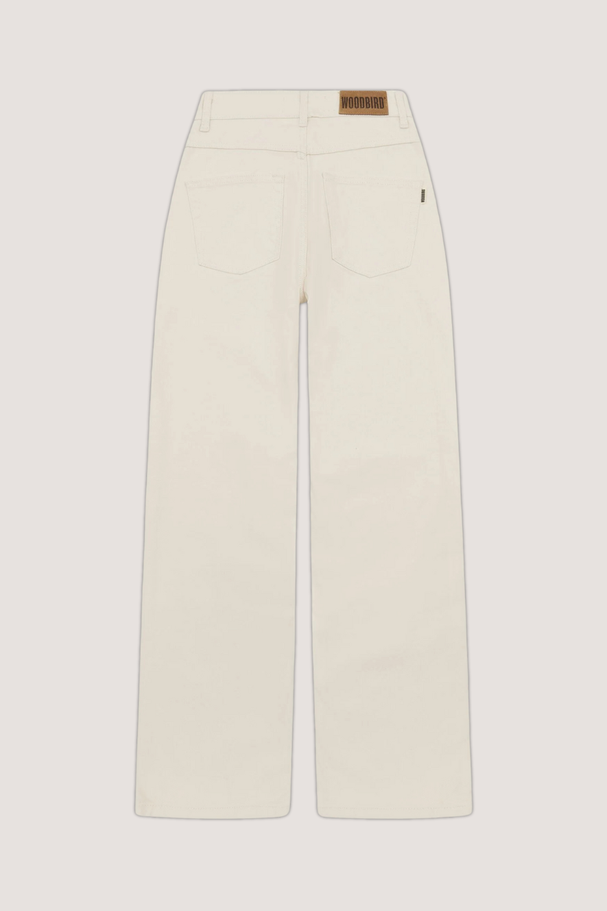 WOODBIRD - CARLA OFF WHITE JEANS L33 - OFF WHITE