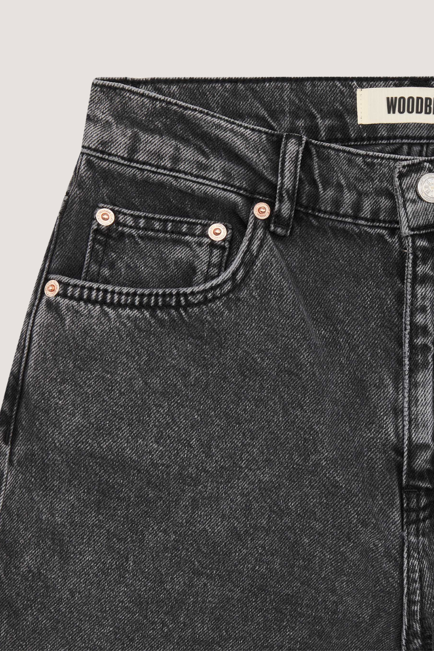WOODBIRD - CARLA THUN BLACK JEANS L33 - BLACK