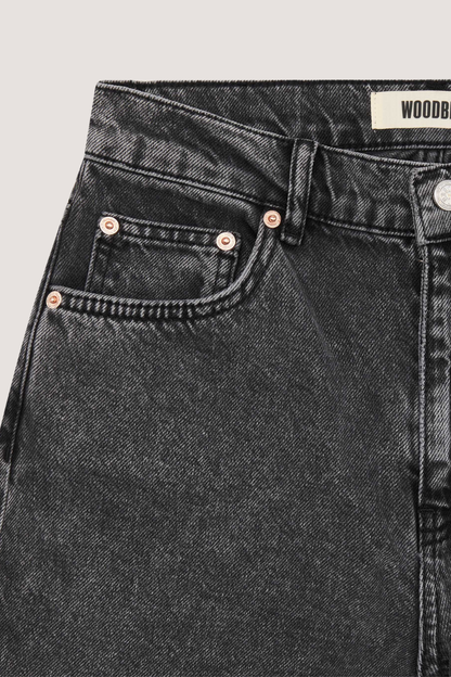 WOODBIRD - CARLA THUN BLACK JEANS L33 - BLACK