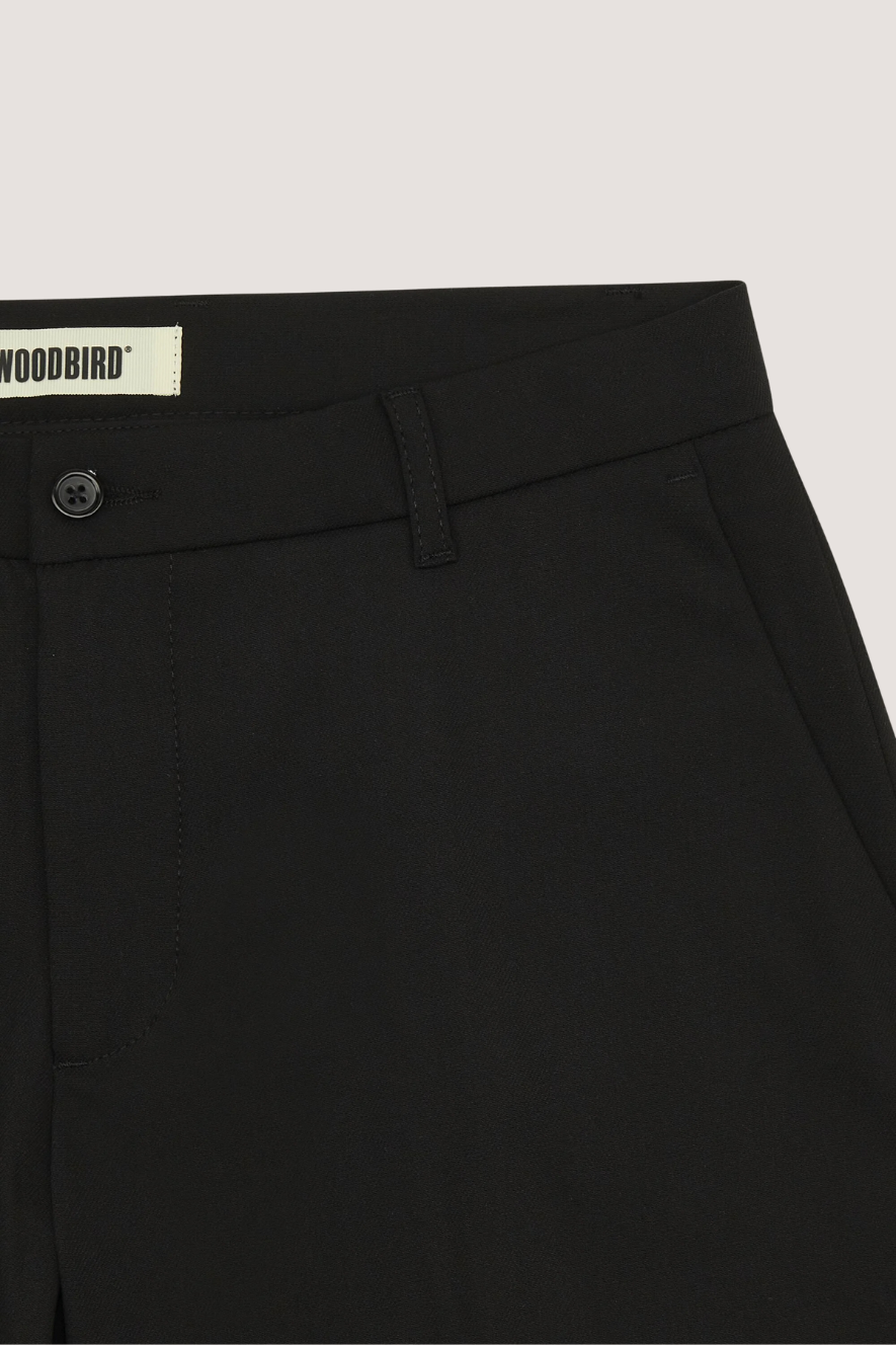 WOODBIRD - EIK NICKEL PANTS - BLACK