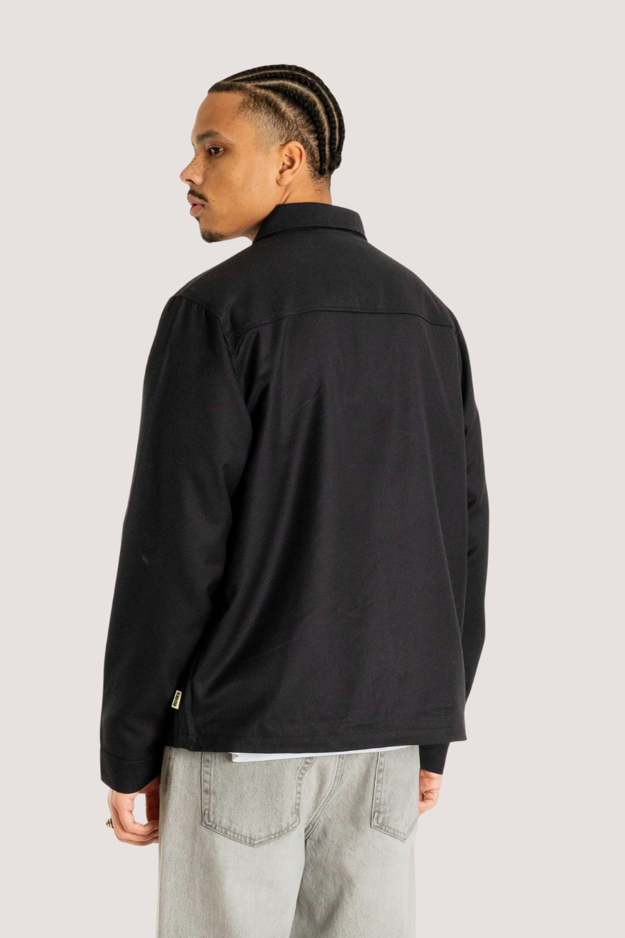 WOODBIRD - WBBROVE NICKEL SHIRT - BLACK