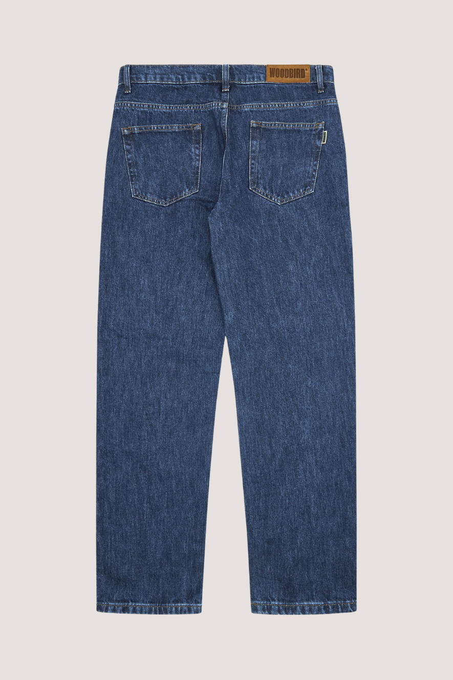 WOODBIRD - WBDOC 90S RINSE JEANS L32 - 90S BLUE