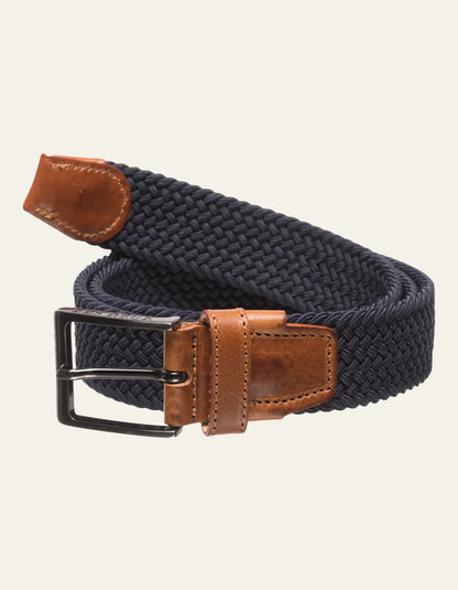 LES DEUX - WALKER WEBBING BELT - DARK NAVY