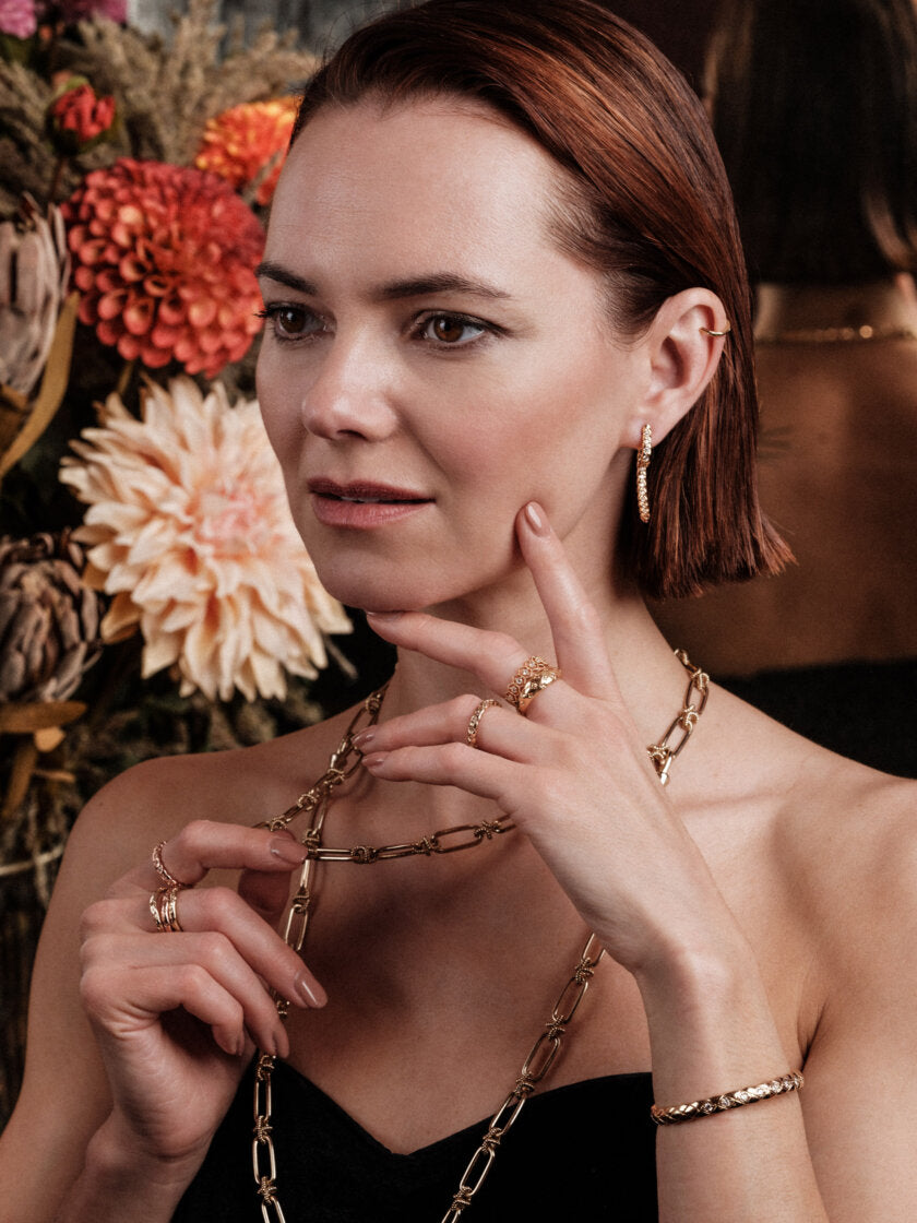 YLVA LI - MADEMOISELLE BRACELET – GOLD